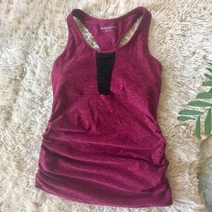 Maternity Yoga Ruched Tank by Beyond the Bump